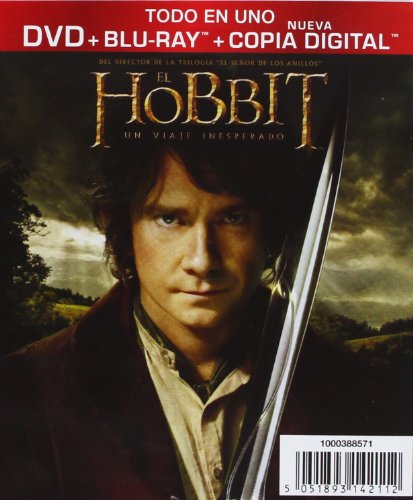 El Hobbit: Un Viaje Inesperado (DVD + BD + Copia Digital) [Blu-ray]