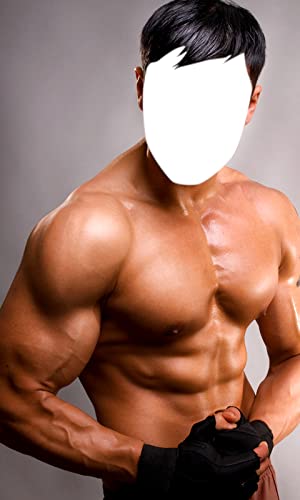 El hombre del Bodybuilder montaje de la foto