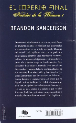 El imperio final (Nacidos de la bruma [Mistborn] 1)