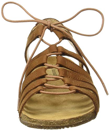 El Naturalista Wakataua, Sandalias con Punta Abierta para Mujer, Marrón (Wood Wood), 38 EU