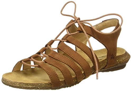 El Naturalista Wakataua, Sandalias con Punta Abierta para Mujer, Marrón (Wood Wood), 38 EU