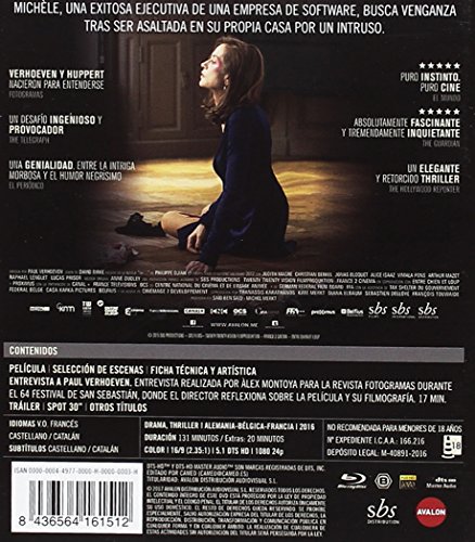 Elle (2016) [Blu-ray]