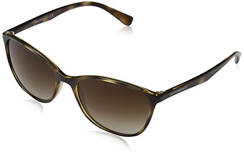 Emporio Armani 502613 Gafas de sol, Havana, 56 para Mujer