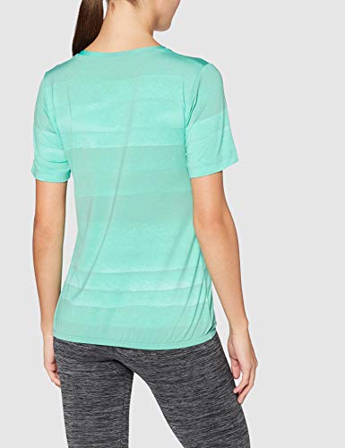 ENERGETICS Cass, Camiseta para Mujer, Verde (Mint Dark), M (Talla del fabricante : 38)