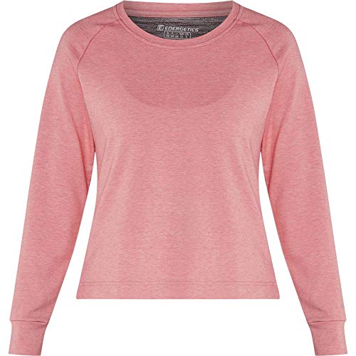 ENERGETICS Maluca Sudadera, Mujer, Pink Light/Melange, 40