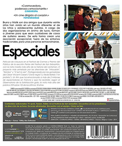 Especiales [Blu-ray]