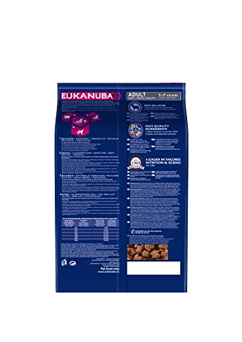 Eukanuba Adulto Raza pequeña y mediana Rico en cordero y arroz [12 Kg]