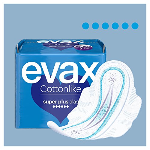 Evax Cottonlike Super Plus Compresas con Alas - 10 unidades - [pack de 4]