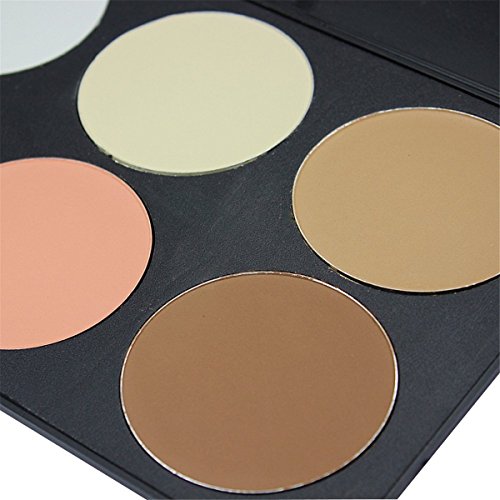 FantasyDay® 6 Colores Cara Polvos Prensados Corrector Camuflaje Paleta de Maquillaje Cosmética #1 - Perfecto para Sso Profesional y Diario