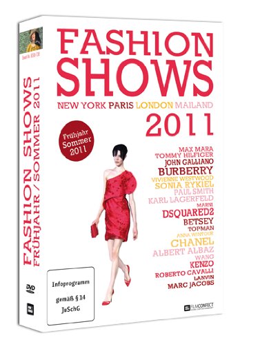 Fashion Shows Frühjahr/Sommer 2011 (4 DVD-Box) Designer und Topmodels auf den Laufstegen der Modemetropolen London, Paris, Mailand und New York! [Alemania]