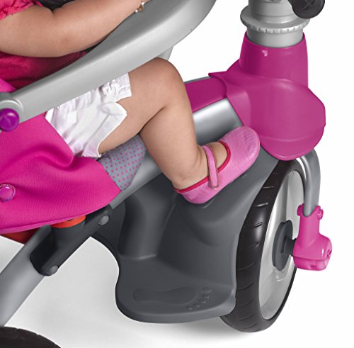 FEBER - Triciclo Baby Trike Easy Evolution, Color Rosa (Famosa 800009561)