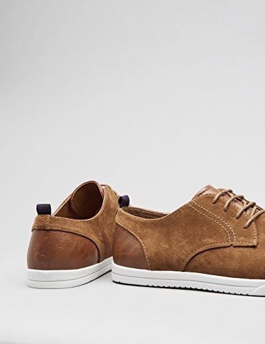 find. Zapatos de Sport Estilo Derby para Hombre, Marrón (Tan), 40 EU