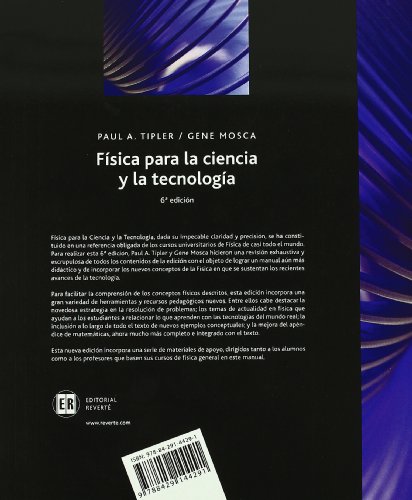 Física para la ciencia y la tecnología, Vol. 1: Mecánica, oscilaciones y ondas, termodinámica, 6ª Edicion