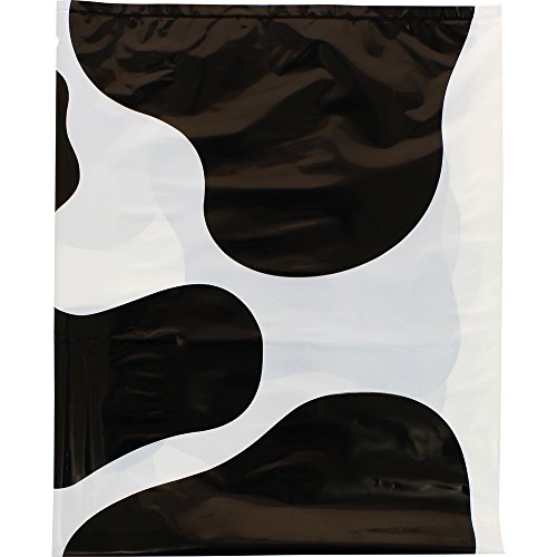 Fixo 72302 - Pack de 25 bolsas disfraz, 56 x 70 cm, color multicolor (blanco/negro)