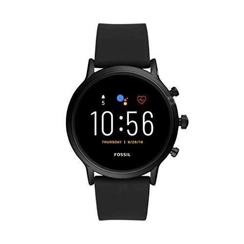 Fossil Smartwatch Pantalla táctil para Hombre de Connected con Correa en Silicona FTW4025