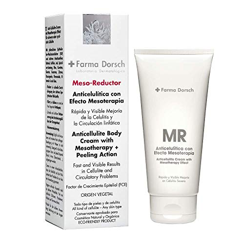 Fridda Dorsch Crema Anticelulítica Y Exfoliante Con Efecto Mesoterapia (Para Todo Tipo De Pieles) - 200 ml.