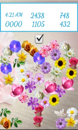 Fun flowers puzzle premium