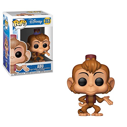 Funko-Disney: Aladdin: Abu Pop Vinilo, Multicolor, 9 cm (24923)