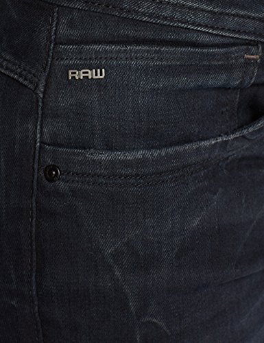 G-STAR RAW Lynn Mid Waist Skinny Vaqueros, Azul (Medium Aged 6550), 29W / 32L para Mujer