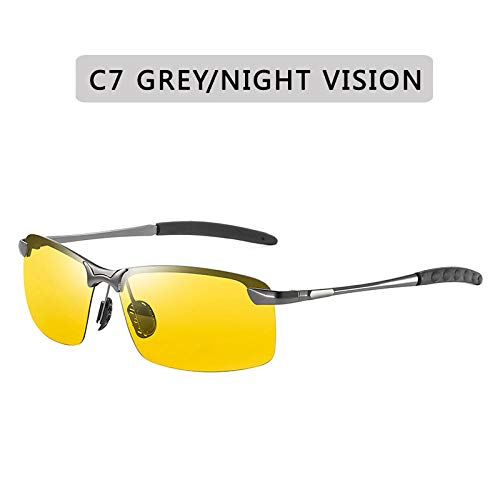 Gafas De Sol Gafas De Sol Polarizadas Deportivas De Moda para Hombres Gafas De Sol Fotocromáticas para Conducir Al Aire Libre   Gafas Antideslumbrantes para Hombres-C7