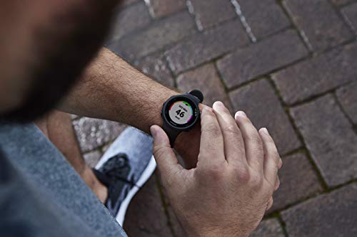 Garmin Reloj GPS de Running, Unisex-Adultos, Negro, S