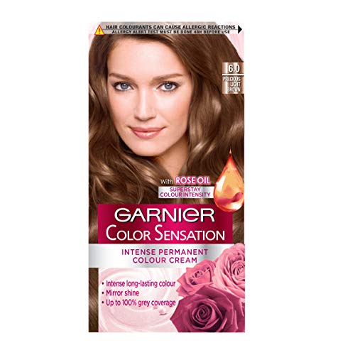 Garnier Color Sensation Crema Permanente 6.0 Precious marrón claro