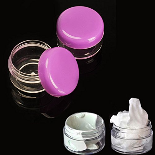 Generic - 10 tarros vacíos para cosméticos, sombra de ojos, maquillaje, crema, contenedor vacío, para cosméticos, muestras, venta de TB