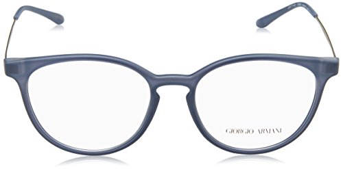 Giorgio Armani 0AR7140, Monturas de Gafas para Mujer, Matte Azure, 51