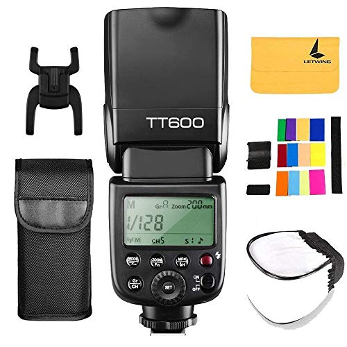 Godox ThinkLite TT600 2.4G Inalámbrico Flash Speedlite Maestro / Esclavo Flash con Construido-en Disparo Sistema para Canon Nikon Pentax Olympus Fujifilm Panasonic (TT600)