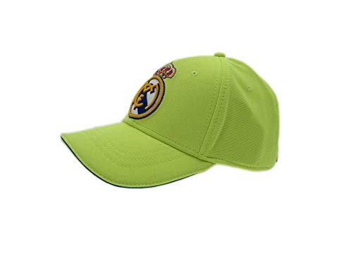 GORRA REAL MADRID PRODUCTO OFICIAL 2017-2018- AMARILLA ADULTO