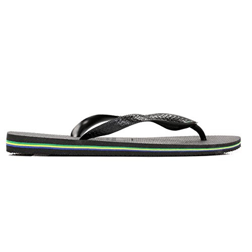 Havaianas Brasil, Chanclas Unisex Adulto, Negro (Black), 43/44 EU