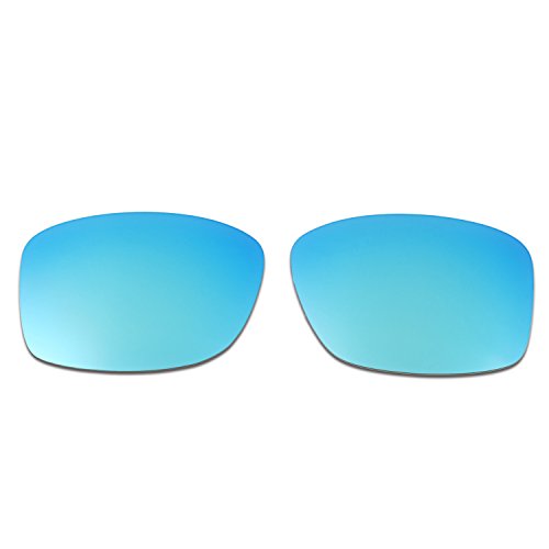 HKUCO Plus Mens Replacement Lenses For Oakley Jupiter Squared Sunglasses Blue Polarized