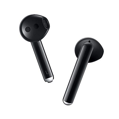 HUAWEI FreeBuds 3 - Auriculares inalámbricos con cancelación de Ruido Activa (conexión Bluetooth ultrarrápida, Altavoz de 14 mm, Carga inalámbrica), Color Negro