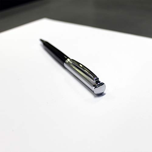 Hugo Boss - Bolígrafo sophisticated cromado grabado y laca negra