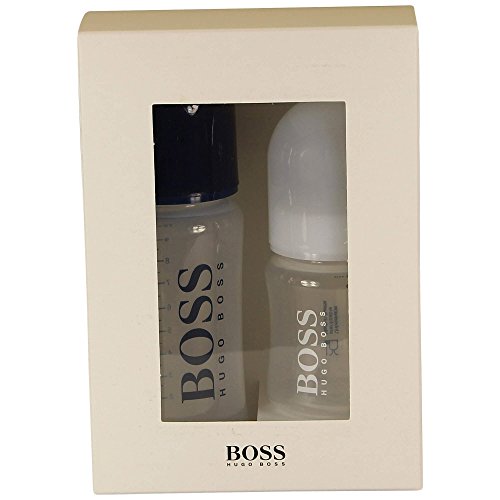 Hugo Boss Kids Hugo Boss Baby Boys White And Navy Bottles Gift Set One Size