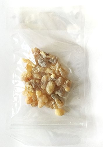 Incienso, olíbano amarillo, 50g, Al Hojari, importado de Dhofar, Oman, Boswellia sacra olibanum, entregado en una bolsa que se puede volver a cerrar