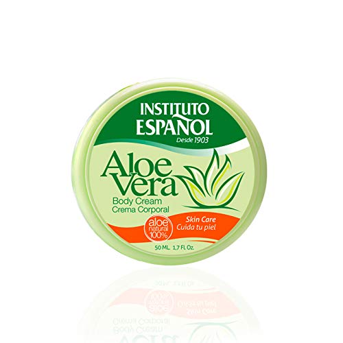 Instituto españo - Aloe vera tarro 50 ml - [paquete de 4]