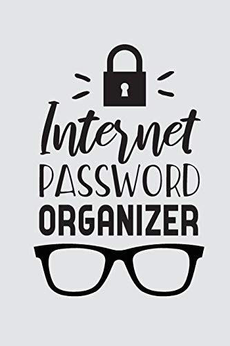 Internet Password Organizer: Logbook to Protect Usernames and Passwords | With Alphabetical Tabs