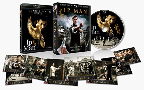 Ip Man BLU RAY Edición Especial Numeraday Limitada con Funda y 8 Postales 2008 (Yi dai zong shi Ye Wen) (The Legend of Yip Man) [Blu-ray]