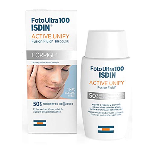 ISDIN FotoUltra Active Unify Fluido De Fusión Protector Solar SPF 50+