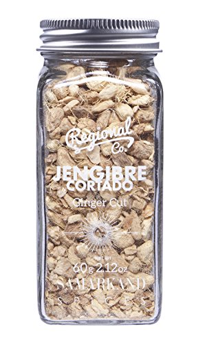 Jengibre - Raíz de Jengibre Cortada Calidad Premium para tus Platos y Cócteles Favoritos 60 g