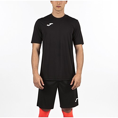 Joma Combi Camiseta Manga Corta, Hombre, Negro, M