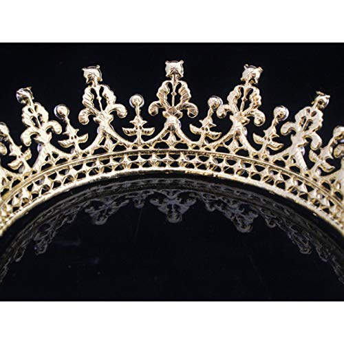 Joya elegante de diamantes de imitación para novia, estilo vintage, para bodas, bailes, fiestas, tiaras, horquillas para el pelo para novia, dama de honor, nombre del color: plata