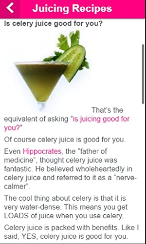 Juicing Recipes