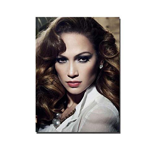 JYSHC Imprimir En Lienzo Jennifer Lopez (Jennifer Lopez) Impresiones Murales Imagen En Lienzo Carteles Decoración para El Hogar Nv112Yz 40X60Cm Sin Marco