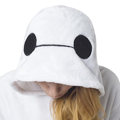 Katara-(10+ Modelos) Kigurumi Pijamas Disfraz Animal Halloween Adultos, Color baymax, Talla 175-185cm (1744)