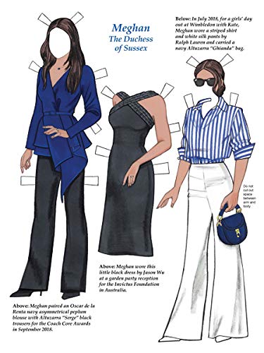 Kate and Meghan Paper Dolls