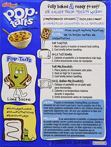 Kellogg's Frosted Chocolate Chip Cookie Dough Pop Tarts 400g