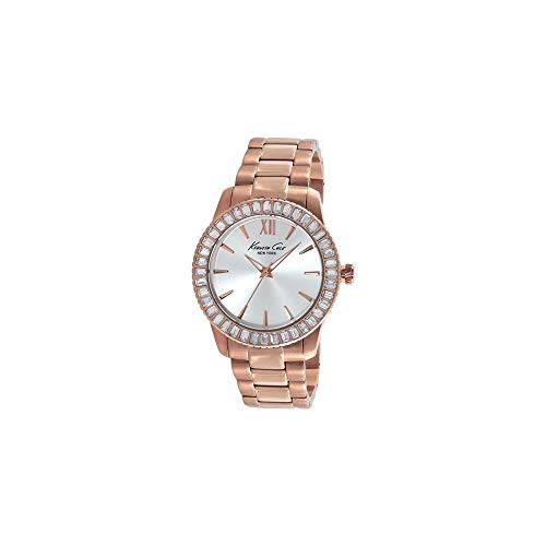 Kenneth Cole Reloj analogico para Mujer de Cuarzo con Correa en Acero Inoxidable IKC4991