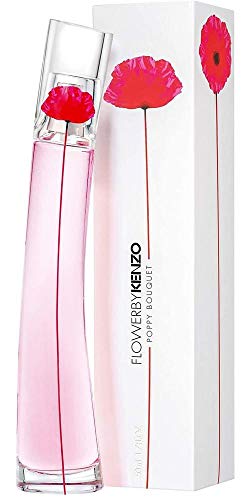 KENZO Flower by Poppy Bouquet Eau DE Parfum FLORALE 50ML Unisex Adulto, Negro, Estándar